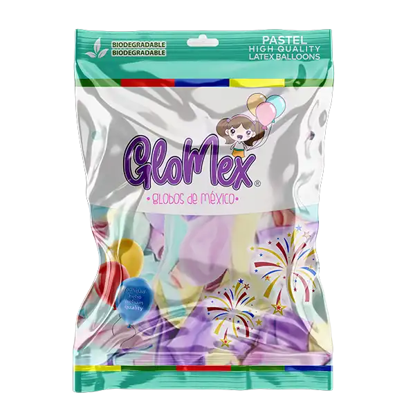 Globo Surtido Pastel